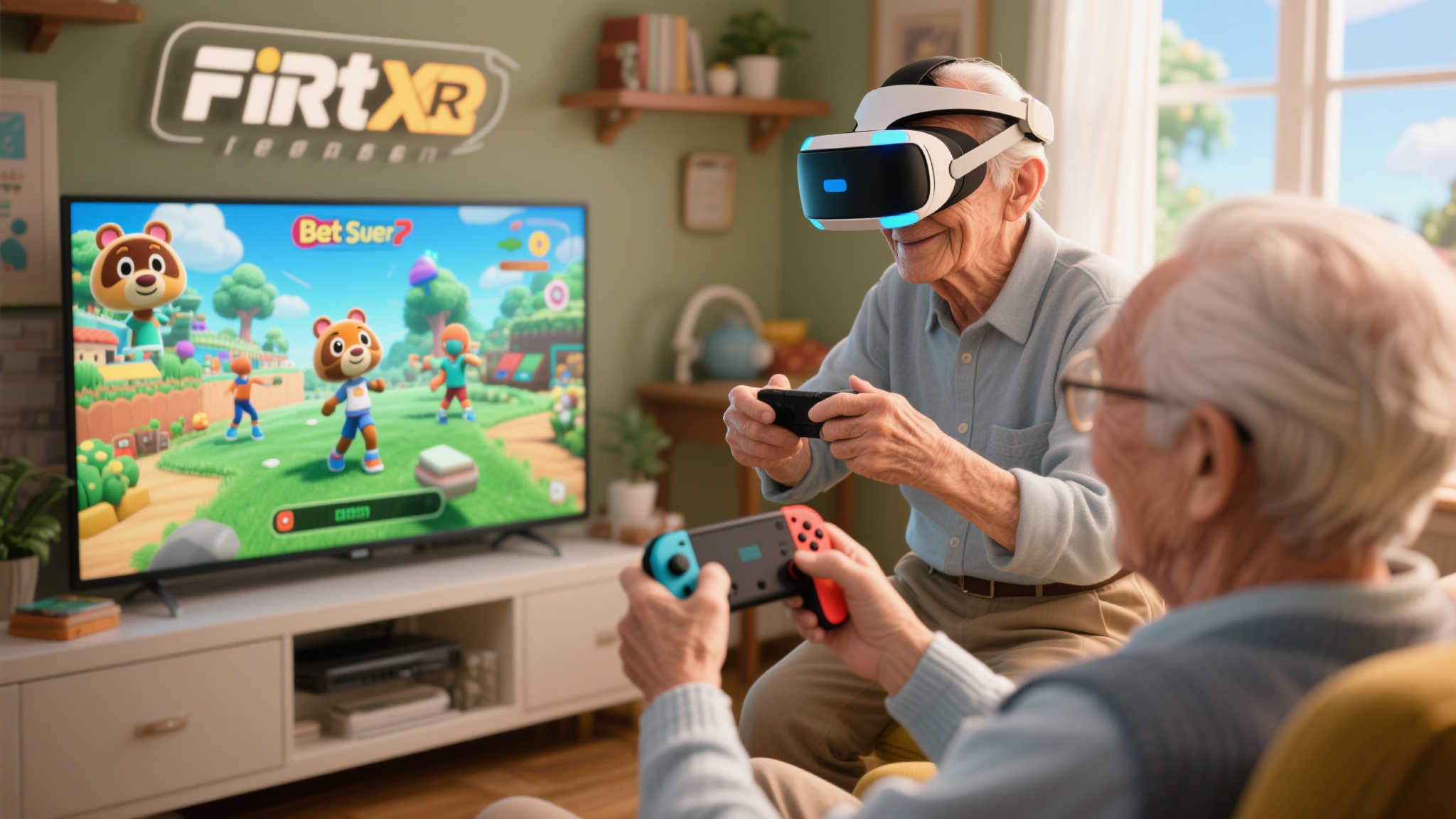 游戏无年龄界限!美国“银发族”玩家已占28% 游戏无年龄界限!美国“银发族”玩家已占28%